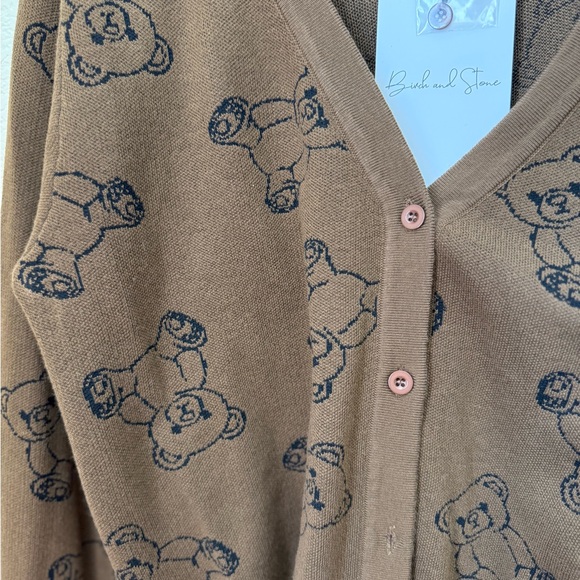 Teddy Bear Cardigan - Picture 2 of 4